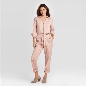 Universal Thread Goods Co Blush Pink Boilersuit XS